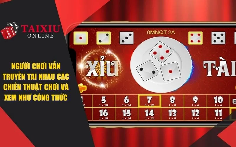 Người chơi vẫn truyền tai nhau các chiến thuật chơi và xem như công thức