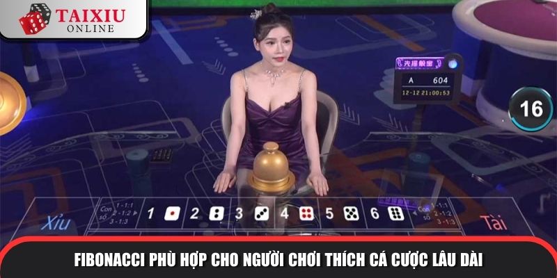 Fibonacci phù hợp cho người chơi thích cá cược lâu dài