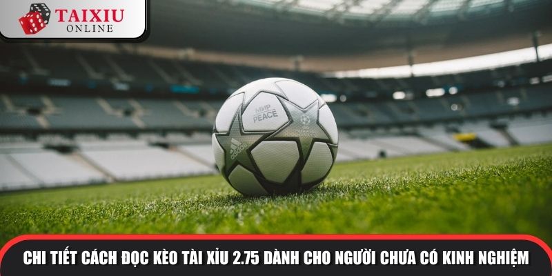 Chi tiết cách đọc kèo tài xỉu 2.75 dành cho người chưa có kinh nghiệm