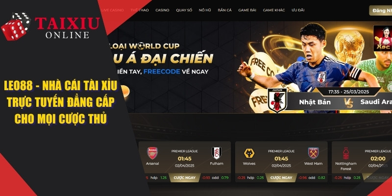 LEO88 - Nhà Cái Tài Xỉu Trực Tuyến Đẳng Cấp Cho Mọi Cược Thủ