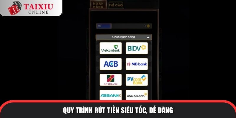 Rút tiền về máy dễ dàng và an toàn dành cho người mới